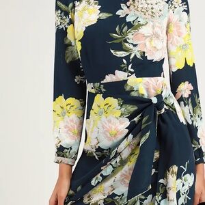 Floral Long Sleeve Dress